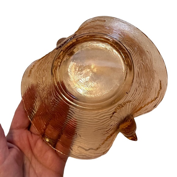 Vintage Hummingbird Glass Candy Dish - Picture 6 of 8